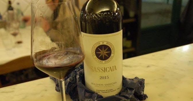 Sassicaia 2015 miglior vino del mondo secondo Wine Spectator
